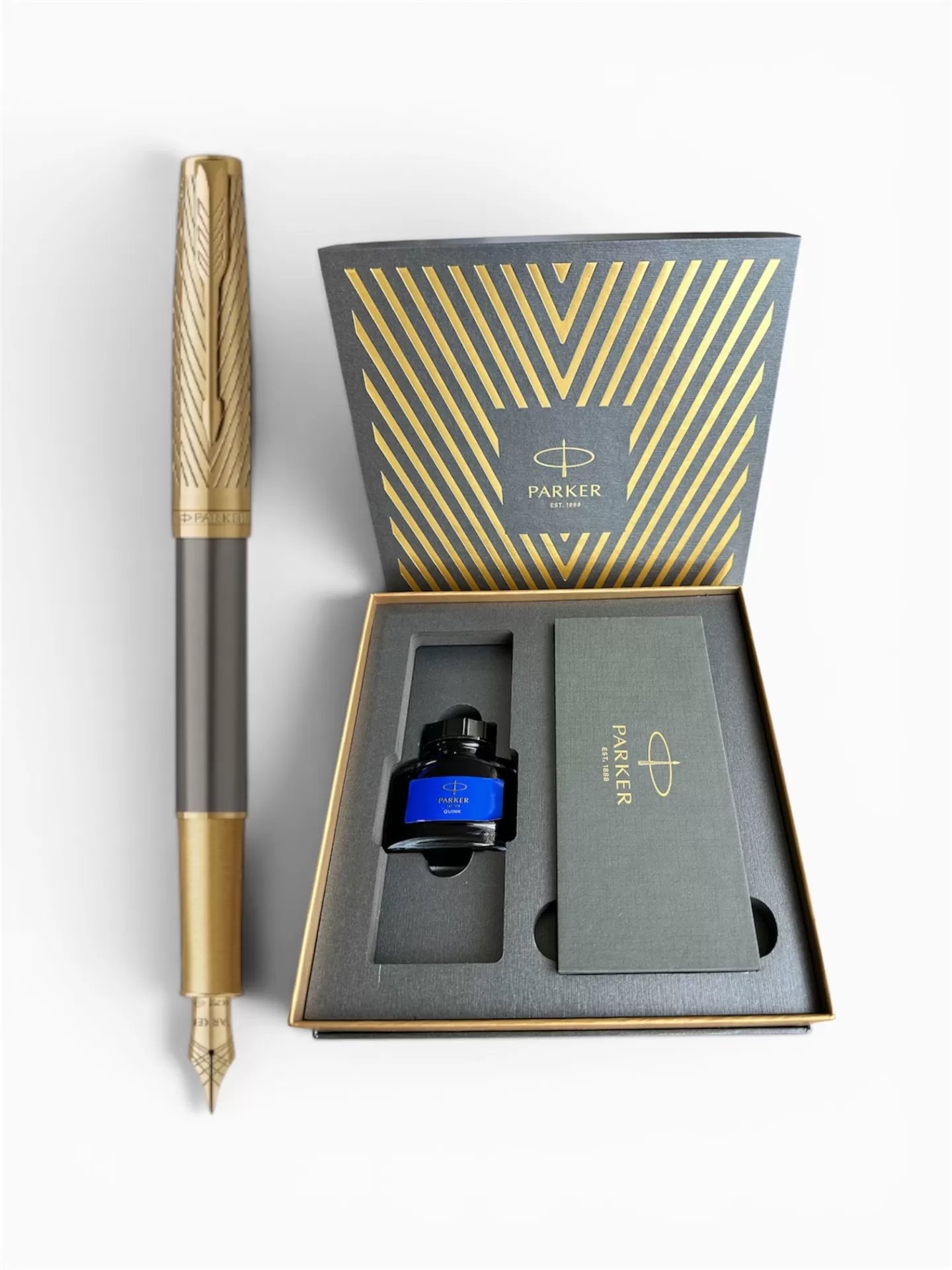 Bút máy Parker Sonnet ARROW Grey GT (Gift box)