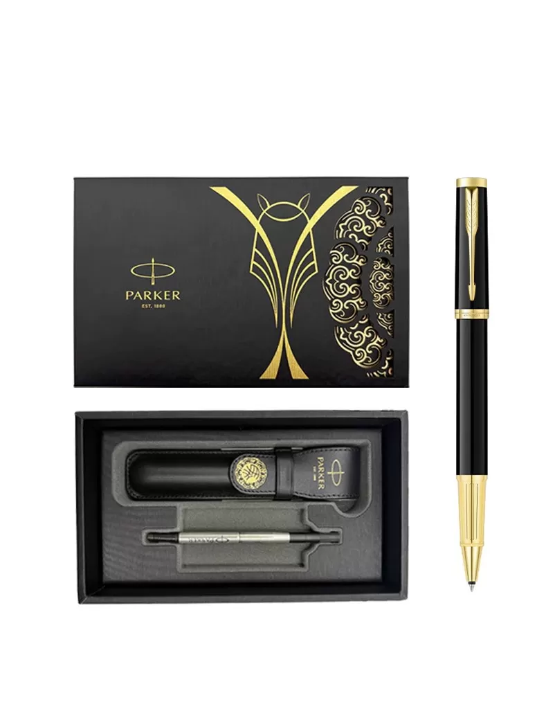 Bộ quà tặng bút dạ bi Parker Ingenuty Horse  Black GT