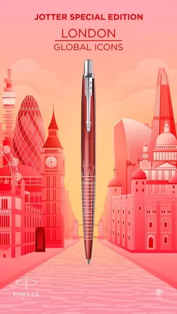 Bút bi Parker Jotter SE London RED CT