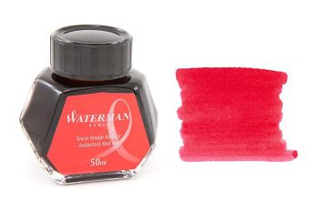 Mực Waterman màu đỏ (Lọ 50ml)