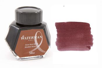 Mực Waterman màu nâu (Lọ 50ml)