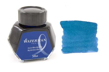 Mực Waterman màu xanh đen (Lọ 50ml)
