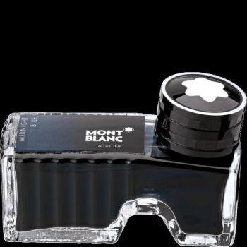 Mực Monblanc màu xanh MIDNIGHT BLUE (Lọ 60ml)