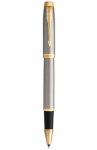 Bút dạ bi Parker IM 2017 Brushed Metal cài vàng