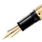 Bút máy Montblanc Meisterstuck Solitaire Gold Leaf Flex Nib