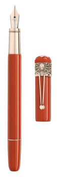 Bút máy Montblanc Heritage Rouge & Noir Spider Metamorphosis SE Coral (Red)