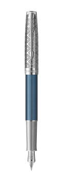 Bút máy Parker SONNET 21 METAL BLU CT 18K
