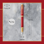Bút máy Parker IM PRM Red GT