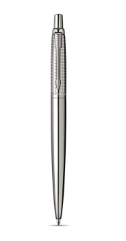 Bút bi Parker Jotter PRM Shiny Chiselled Vỏ Thép CT