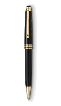 Bút bi Montblanc MST ATW in 80 days S.E. BLK Resin Classique GT