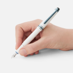 Bút máy Montblanc MST Resin Classique Glacier (White resin Blue PVD coated)