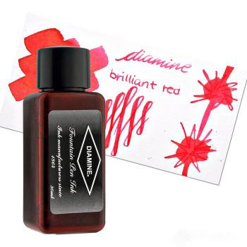 Lọ Mực Diamine Brilliant Red 30ml
