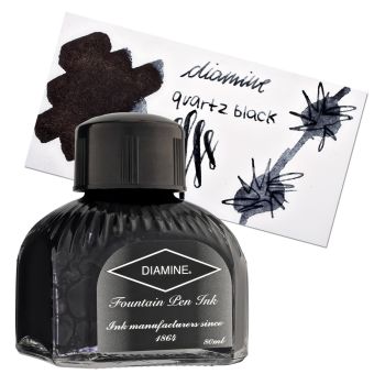 Lọ Mực Diamine Quartz Black 80ml