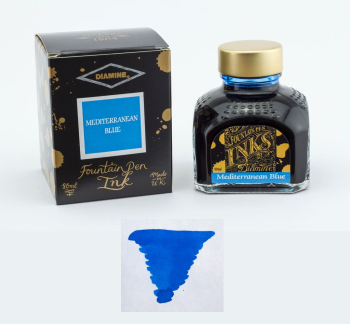 Lọ Mực Diamine Mediterranean Blue 80ml