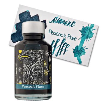 Lọ Mực Diamine Shimmer Peacock Flare 50ml