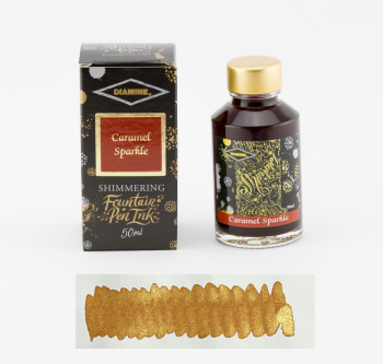 Lọ Mực Diamine Shimmer Caramel Sparkle 50ml