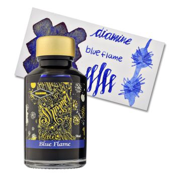 Lọ Mực Diamine Shimmer Blue Flame 50ml