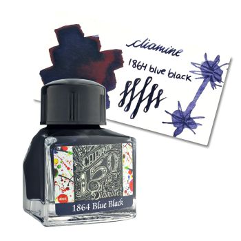 Lọ Mực Diamine 150th Anniversary 1864 Blue Black 40ml