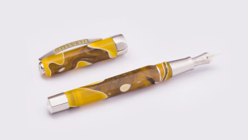 Bút máy Visconti Opera Master Savanna - Yellow, brown and white