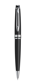 Bút bi Waterman Expert 3 kim loại mờ cài bạc