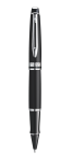 Bút dạ bi Waterman expert 3 kim loại mờ cài trắng
