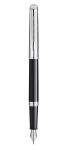 Bút máy Waterman Hemisphere 10 duluxe black cài bạc