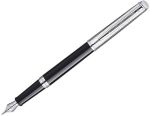 Bút máy Waterman Hemisphere 10 duluxe black cài bạc