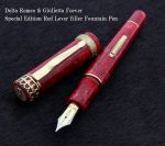 Bút máy Romeo and Julia forever red 18k fusion nib