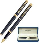 Bút máy Waterman hemisphere 10 đen mờ cài vàng